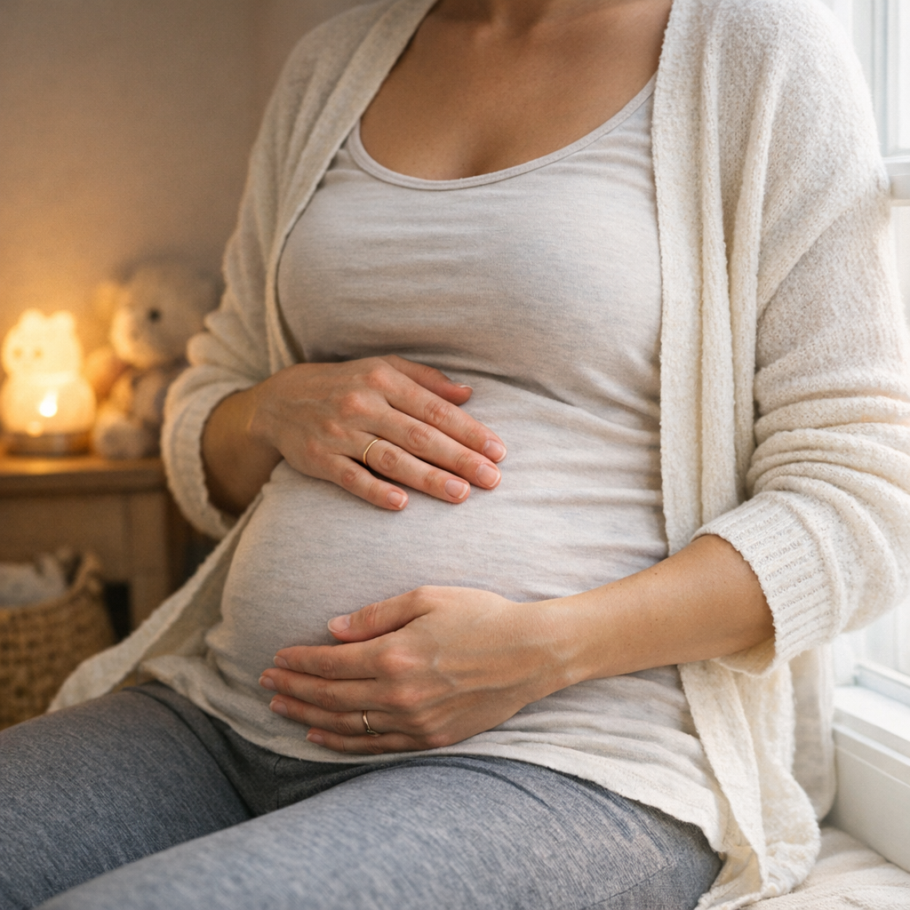 À 4 mois de grossesse, bébé grandit et ton corps change
