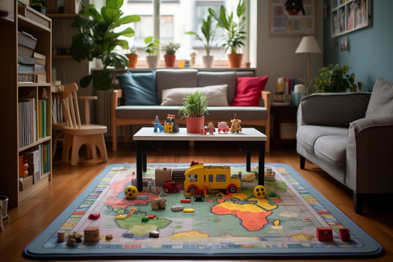 Des jouets pour bébé pour jouer et se promener dans la maison