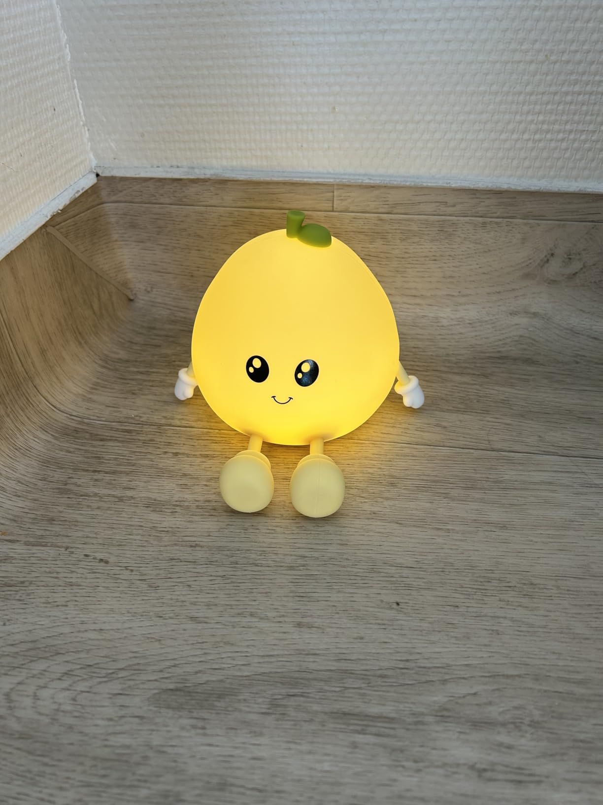 Veilleuse Enfant Rechargeable Veilleuse Bébé Lampe, 3 Intensités Réglables LED Filles, Silicone Lampe de Chevet Tactile pour Enfants Adulte Chambre Décoration Nouveau-né,Cadeau