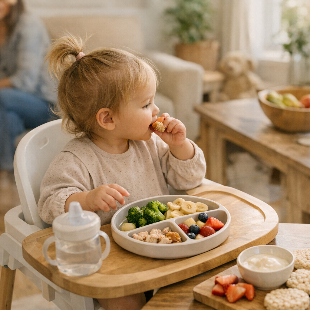 Repas, croissance et santé à 18 mois&nbsp;: les repères sans paniquer