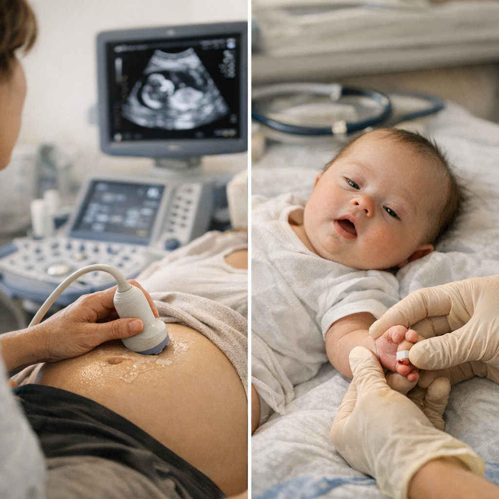 Diagnostic de la trisomie 21&nbsp;: dépistage pendant la grossesse et confirmation après la naissance