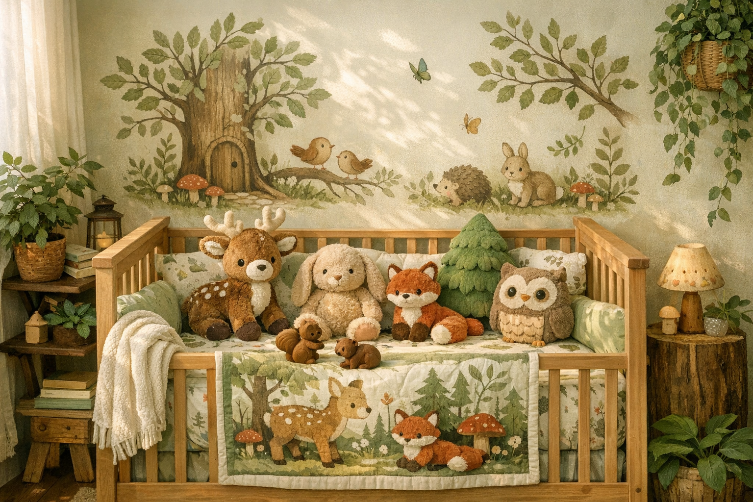 Chambre bébé forêt enchantée : idées douces et pratiques