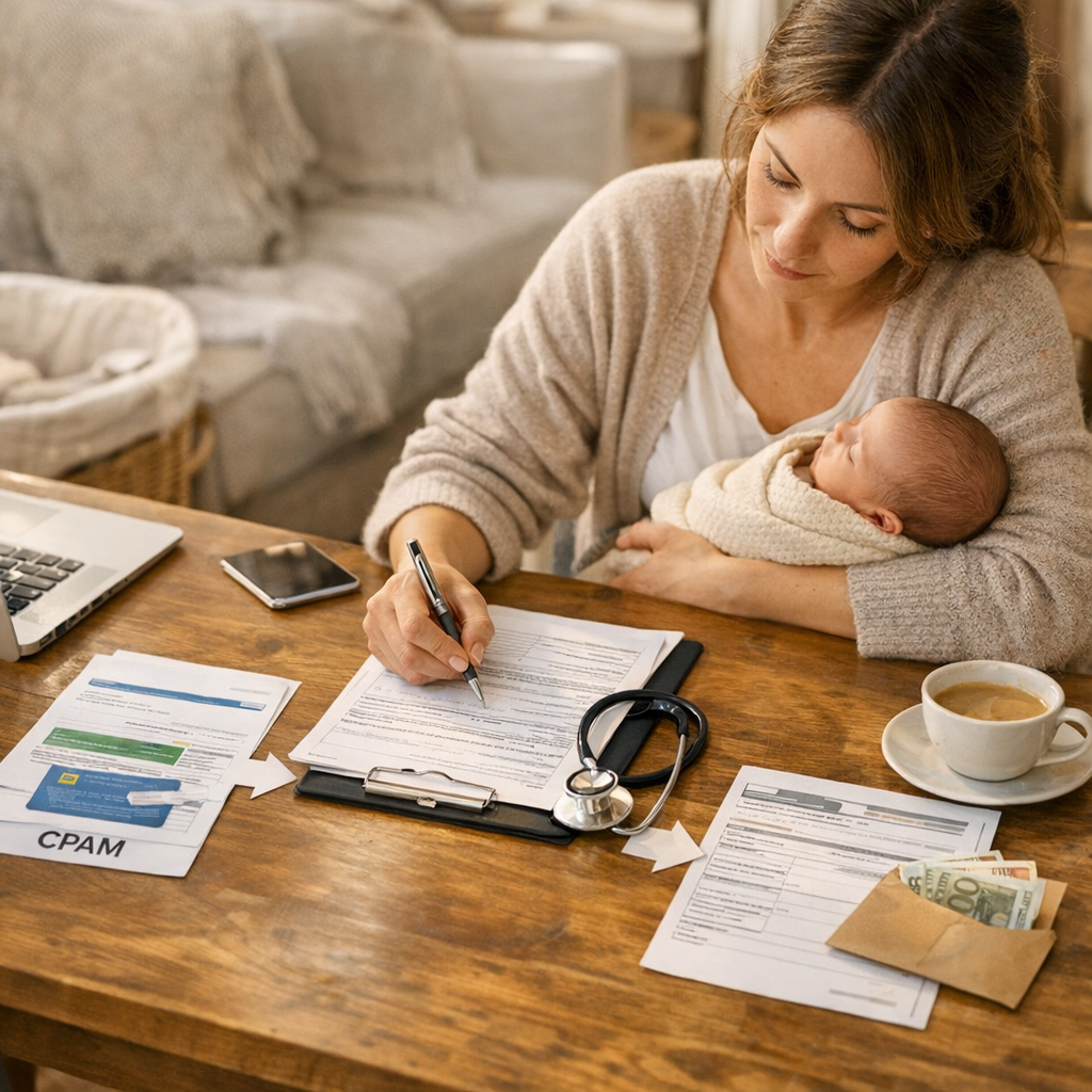 Comment obtenir un congé pathologique postnatal ? La frise CPAM-employeur