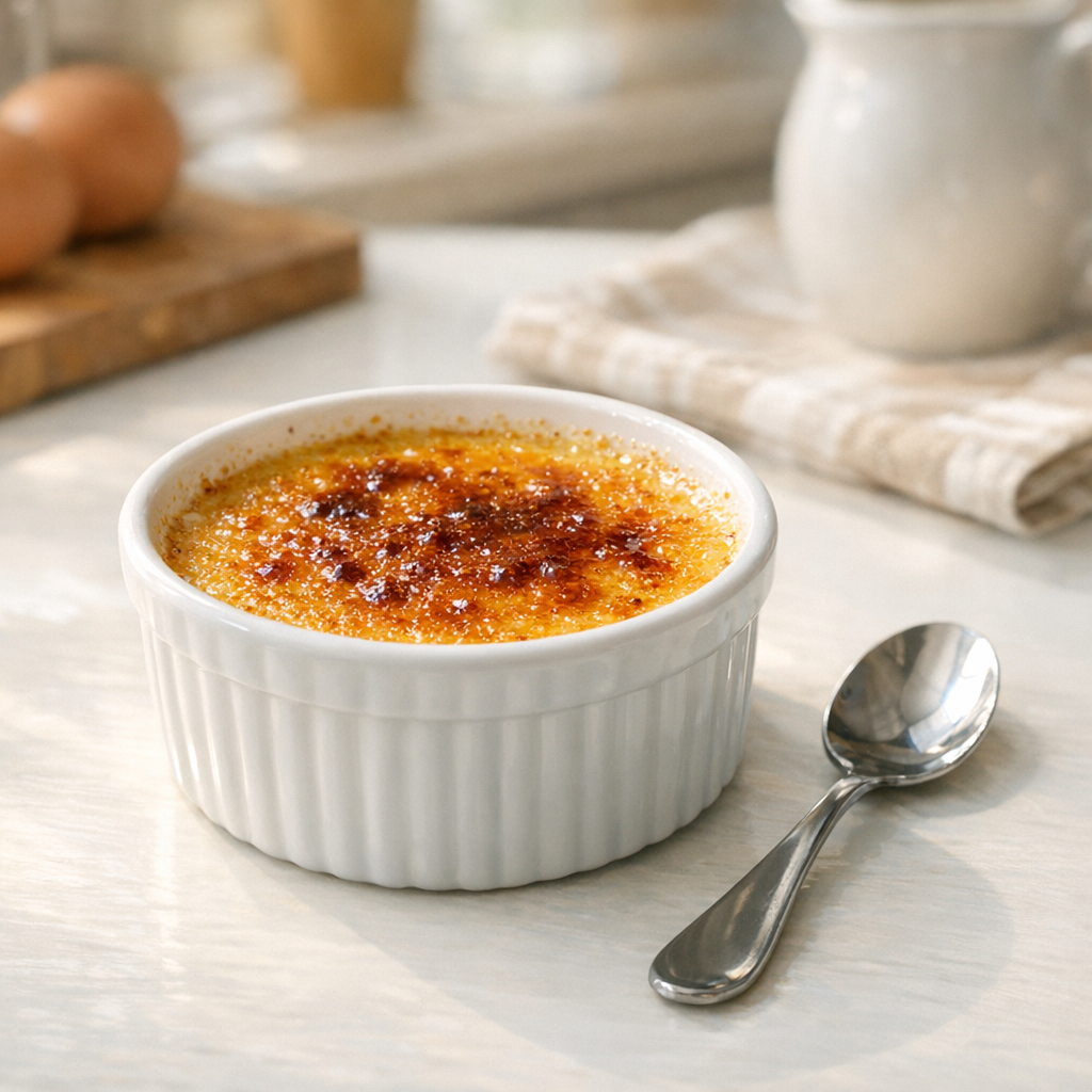Peut-on manger de la Crème brûlée quand on est enceinte ?