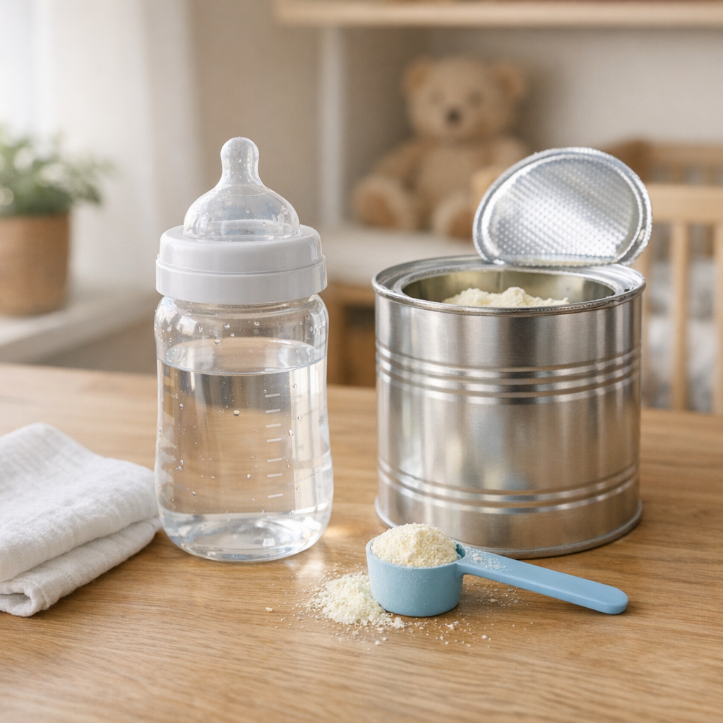 Quel dosage de biberon donner à Bébé selon son âge ?