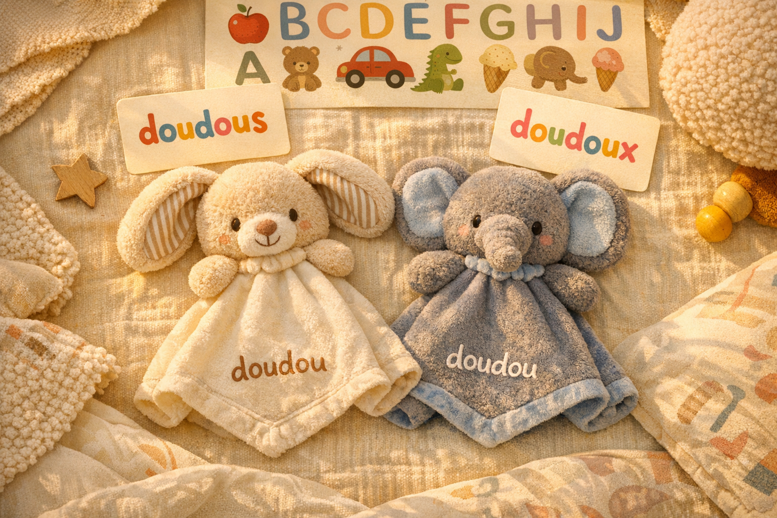 Doudou pluriel : écrit-on doudous ou doudoux ?