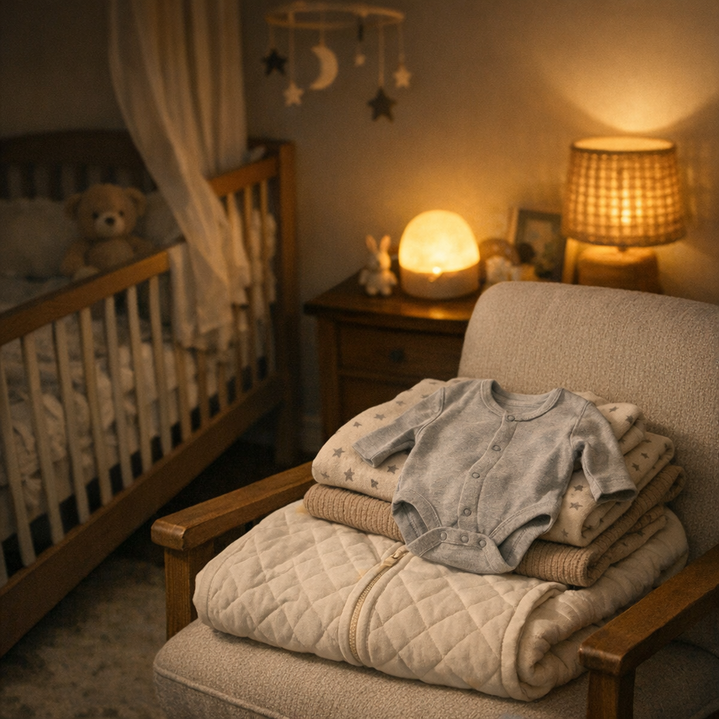 Comment habiller bébé la nuit selon la température