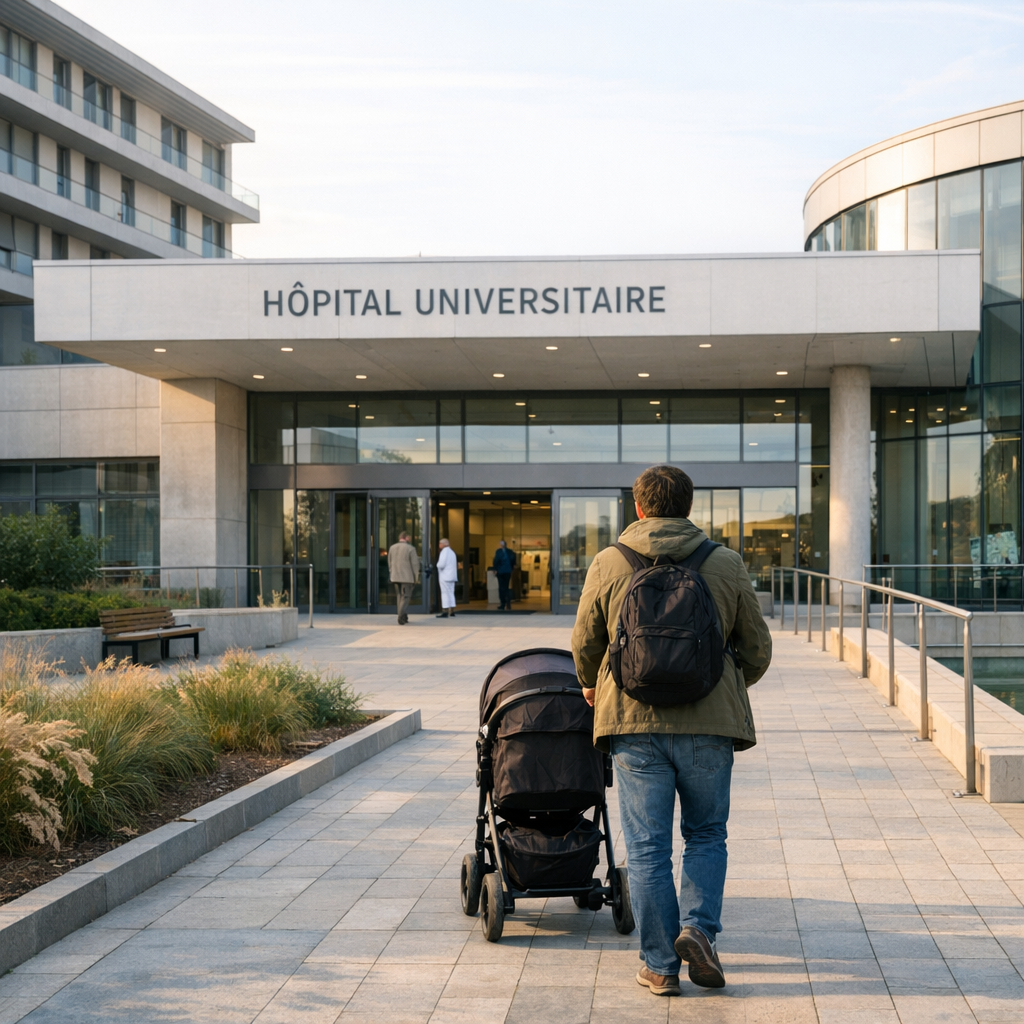 Ta venue à l’Hôpital Robert Debré à Reims se prépare sereinement