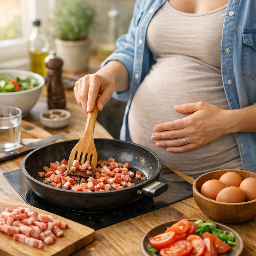 3. Lardons cuits pendant la grossesse : les 5 réflexes sûrs