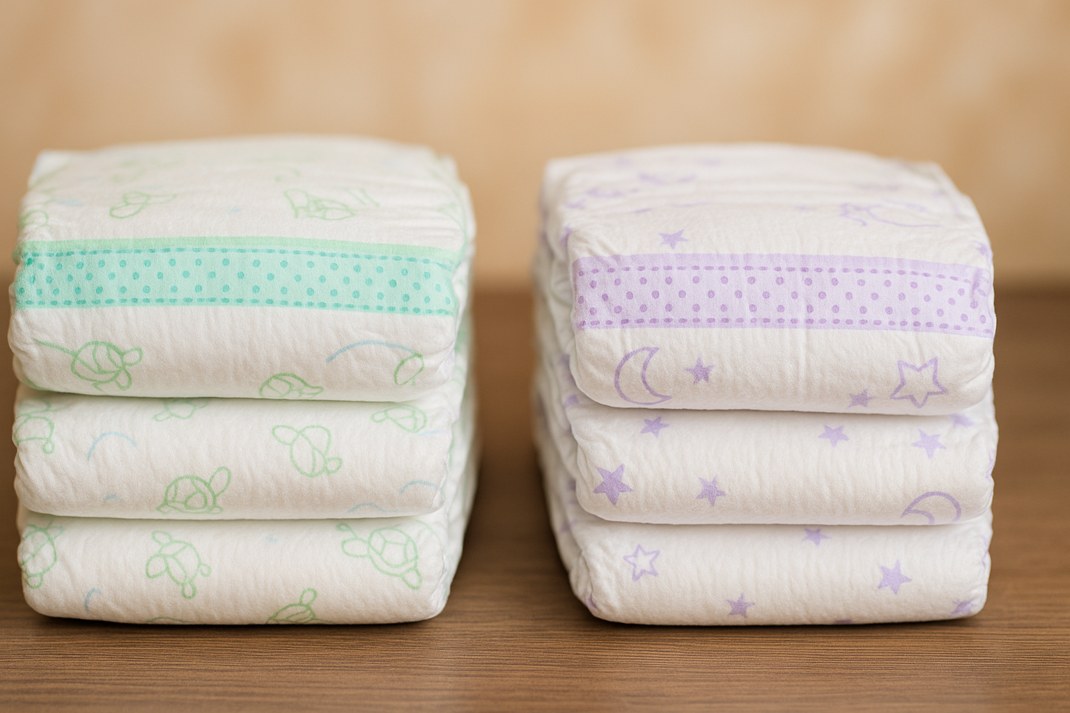 Les duos de couches pour bébés du mercredi