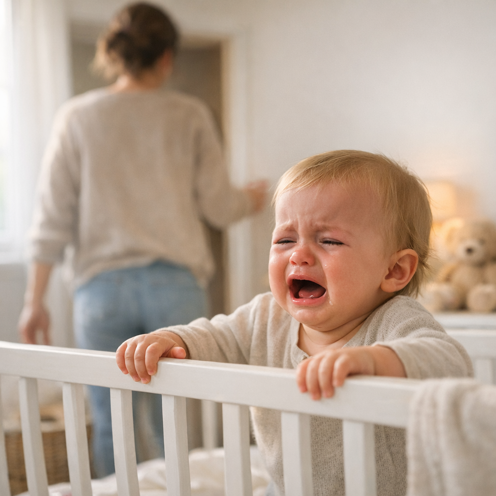 À quel âge apparaît l’angoisse de séparation et combien de temps dure-t-elle&nbsp;?