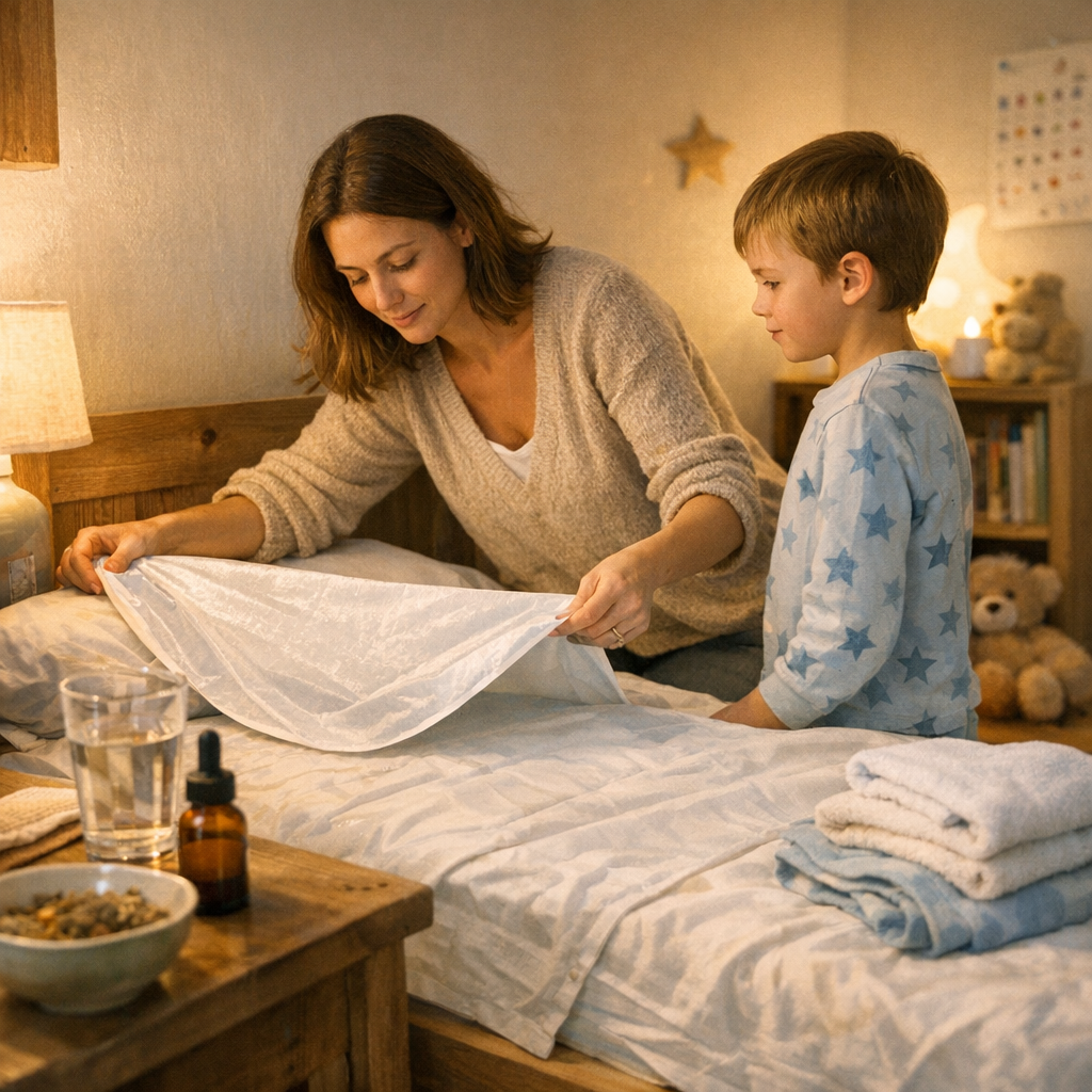 La méthode douce en 5 étapes pour limiter le pipi au lit