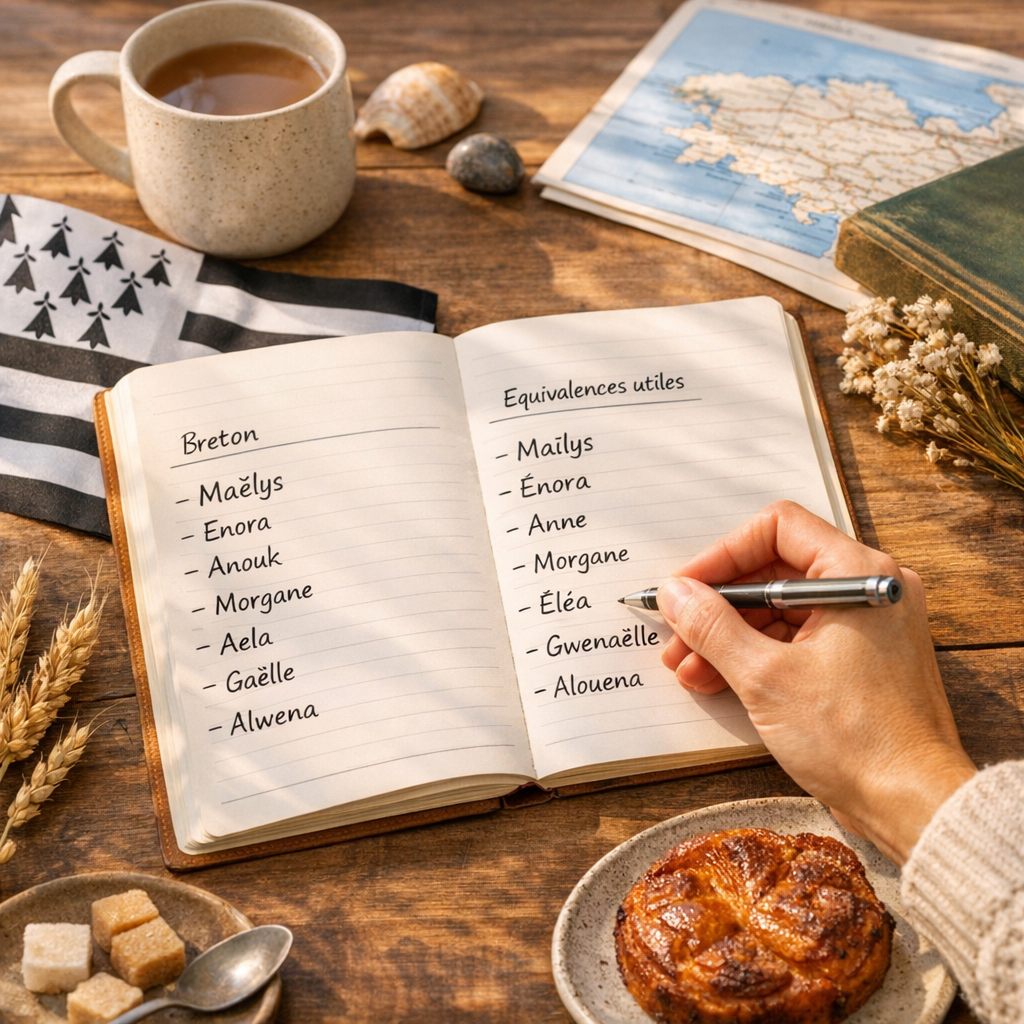 Liste de prénoms bretons féminins en français : équivalences utiles