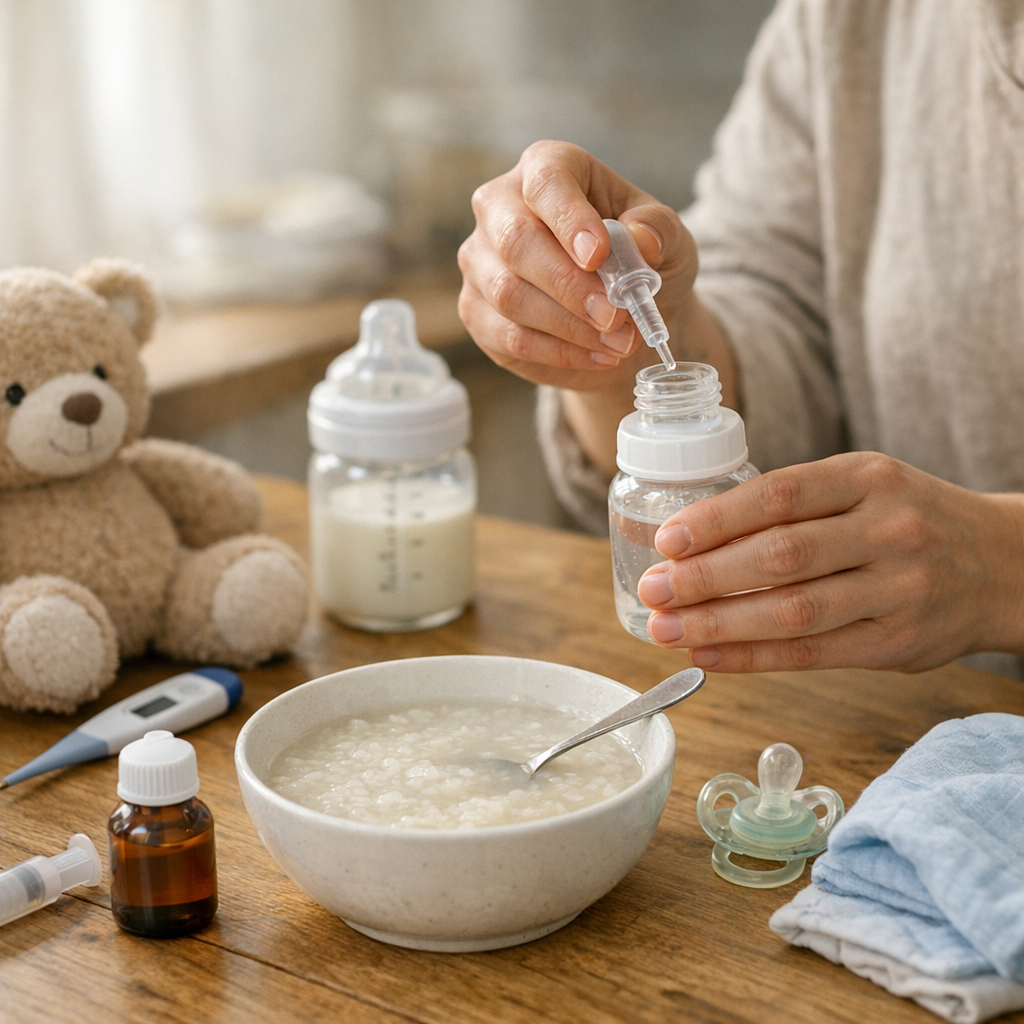 Quels remèdes de grand-mère soulagent une Gastro de bébé ?
