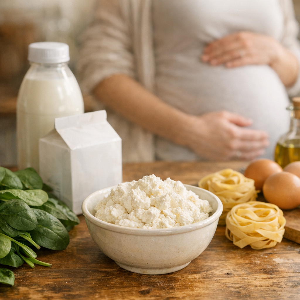 Enceinte, peux-tu manger de la ricotta sans risque ?