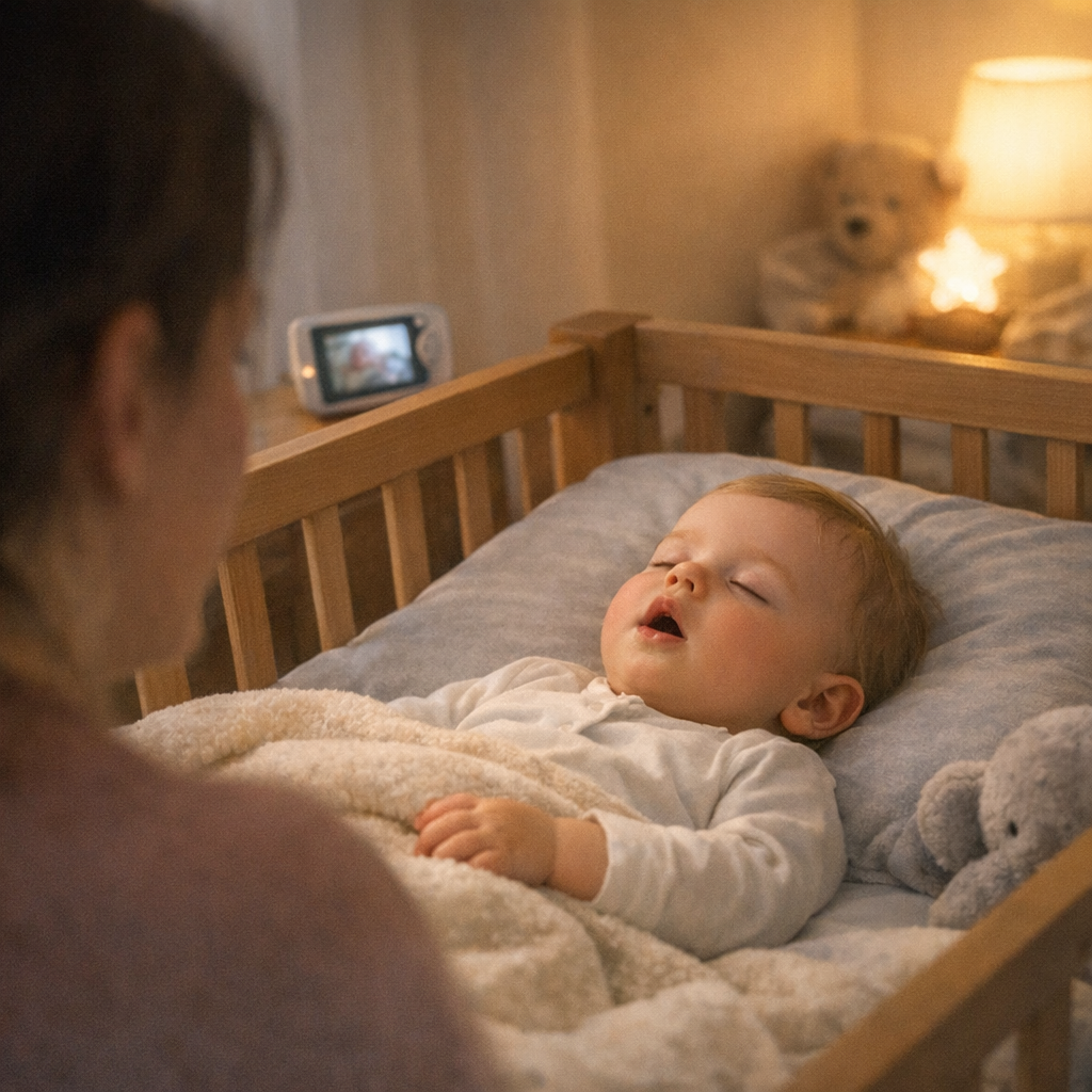 Cas concret&nbsp;: observer une nuit de ronflement bébé sans paniquer