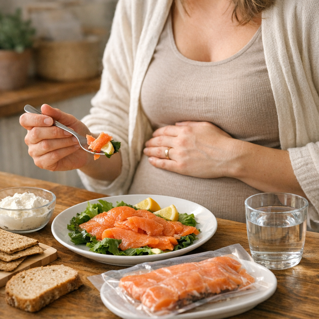 Comment manger du saumon fumé enceinte si l’envie est trop forte&nbsp;?