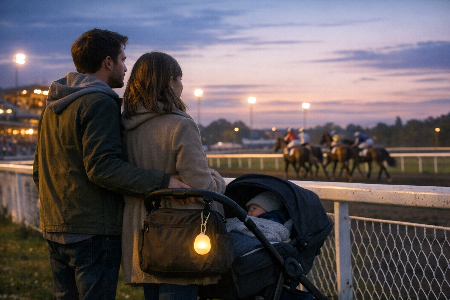 Sortie à l'hippodrome avec bébé : préserver le sommeil