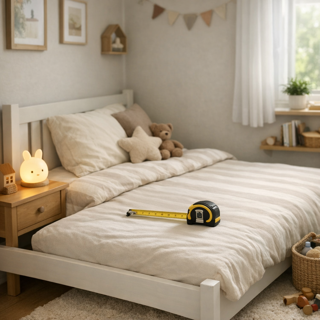 La Taille de lit idéale : elle dépend de l’âge et de la chambre