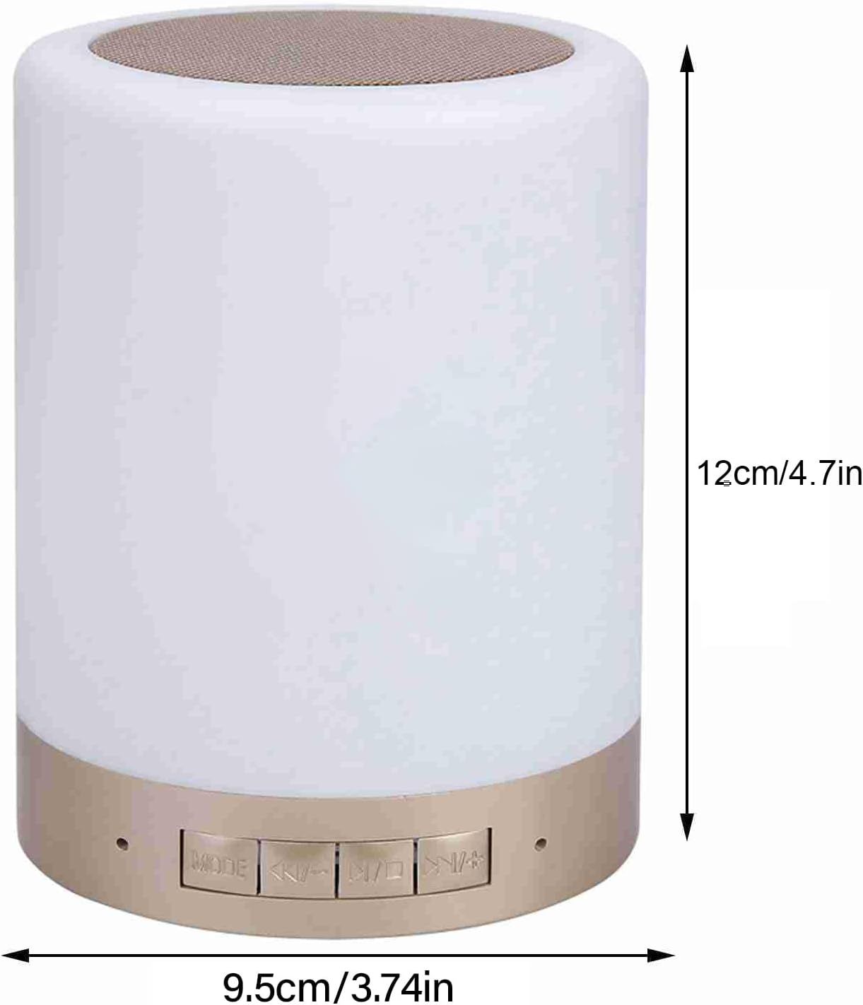 Lampe Koran - Lecteur radio coran - Haut-parleur portable 8 GMP3 - Lampe tactile LED - Télécommande Bluetooth - 16 langues