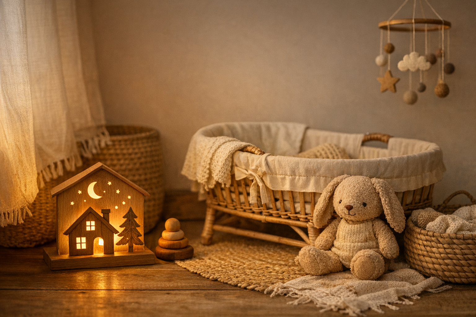 Veilleuse bébé artisanale : un savoir-faire qui rassure