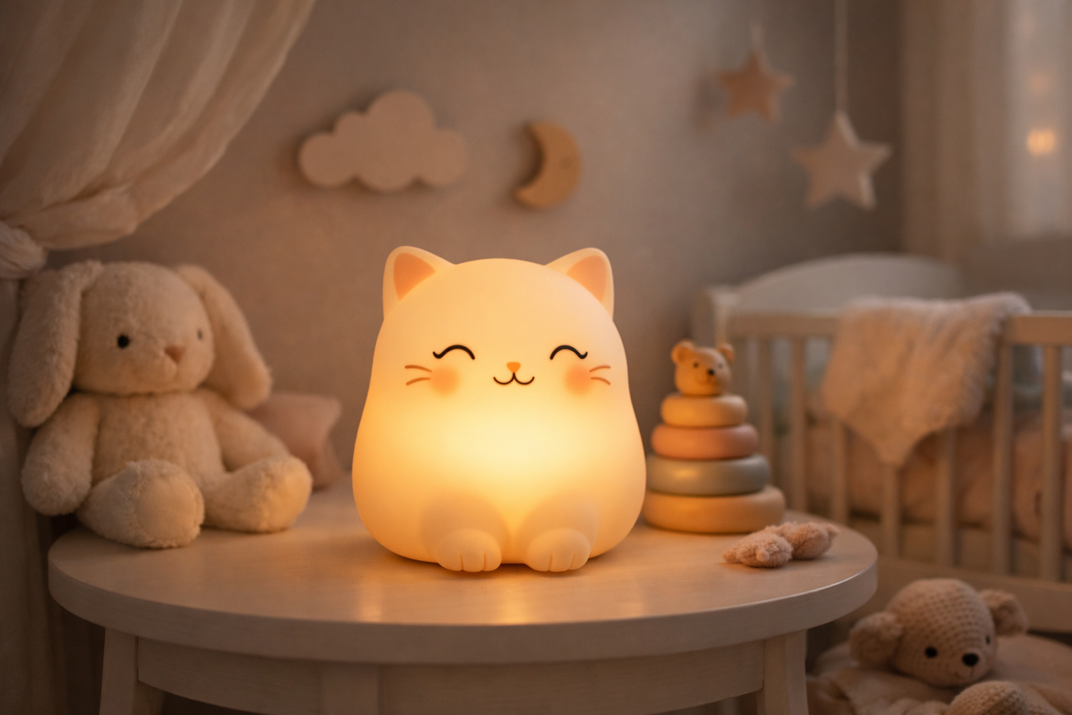 Veilleuse bébé chat : guide complet pour choisir la compagne nocturne idéale de votre enfant