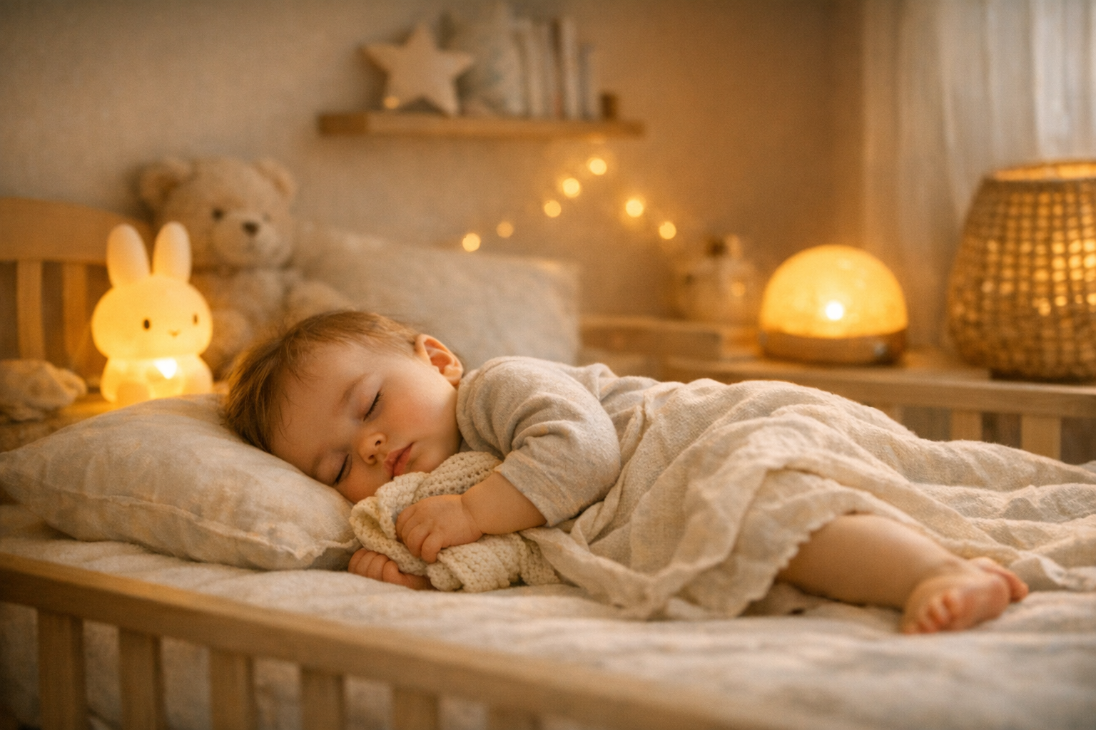 Veilleuse bébé : choisir une lumière vraiment rassurante