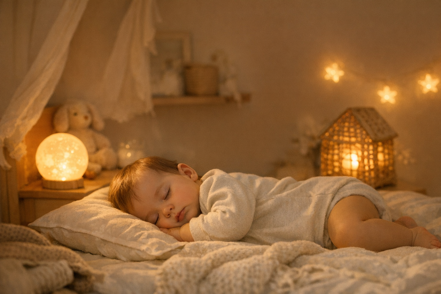 Veilleuse bebe et rituel du soir apaisant