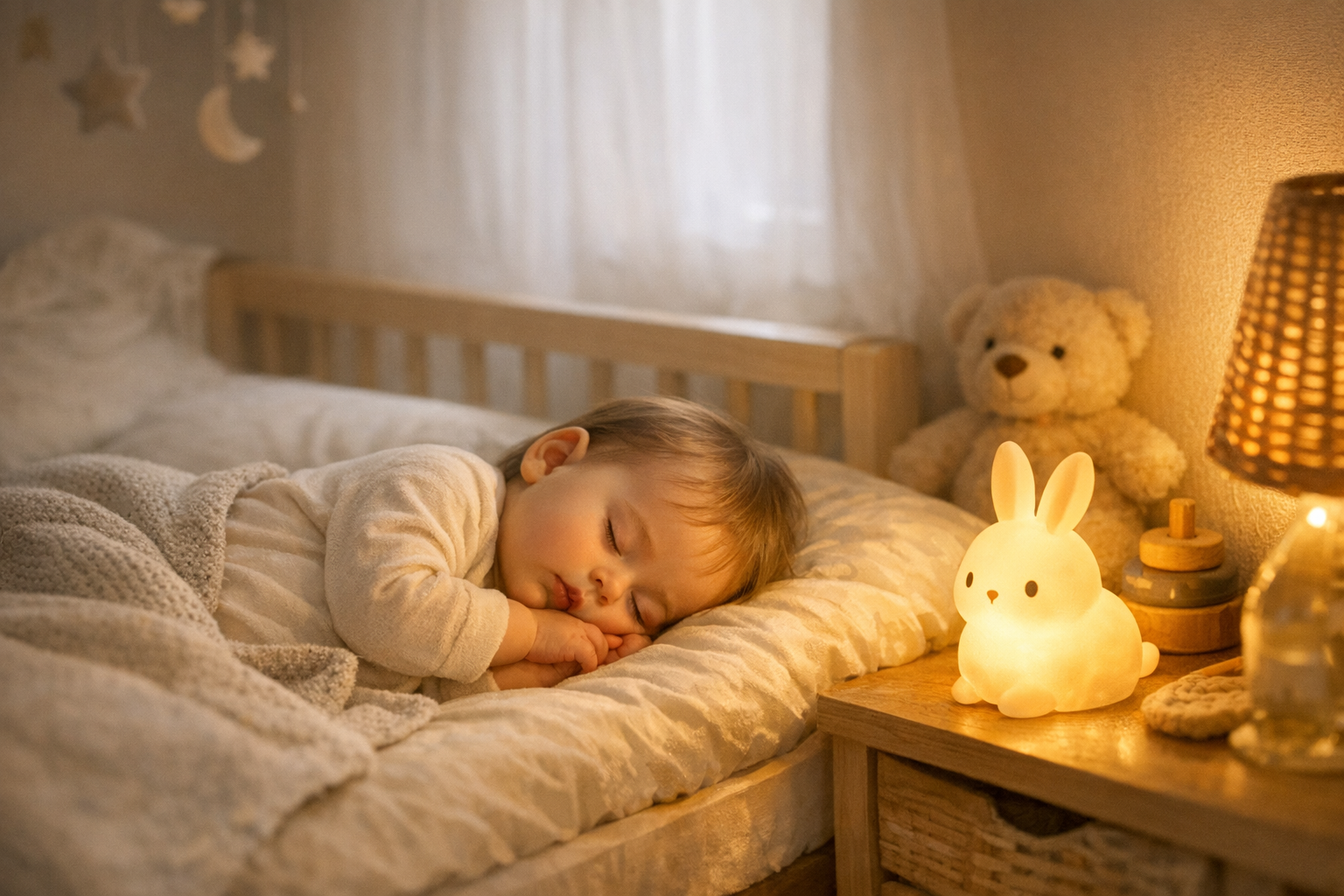 Veilleuse bébé: le rituel du soir qui apaise