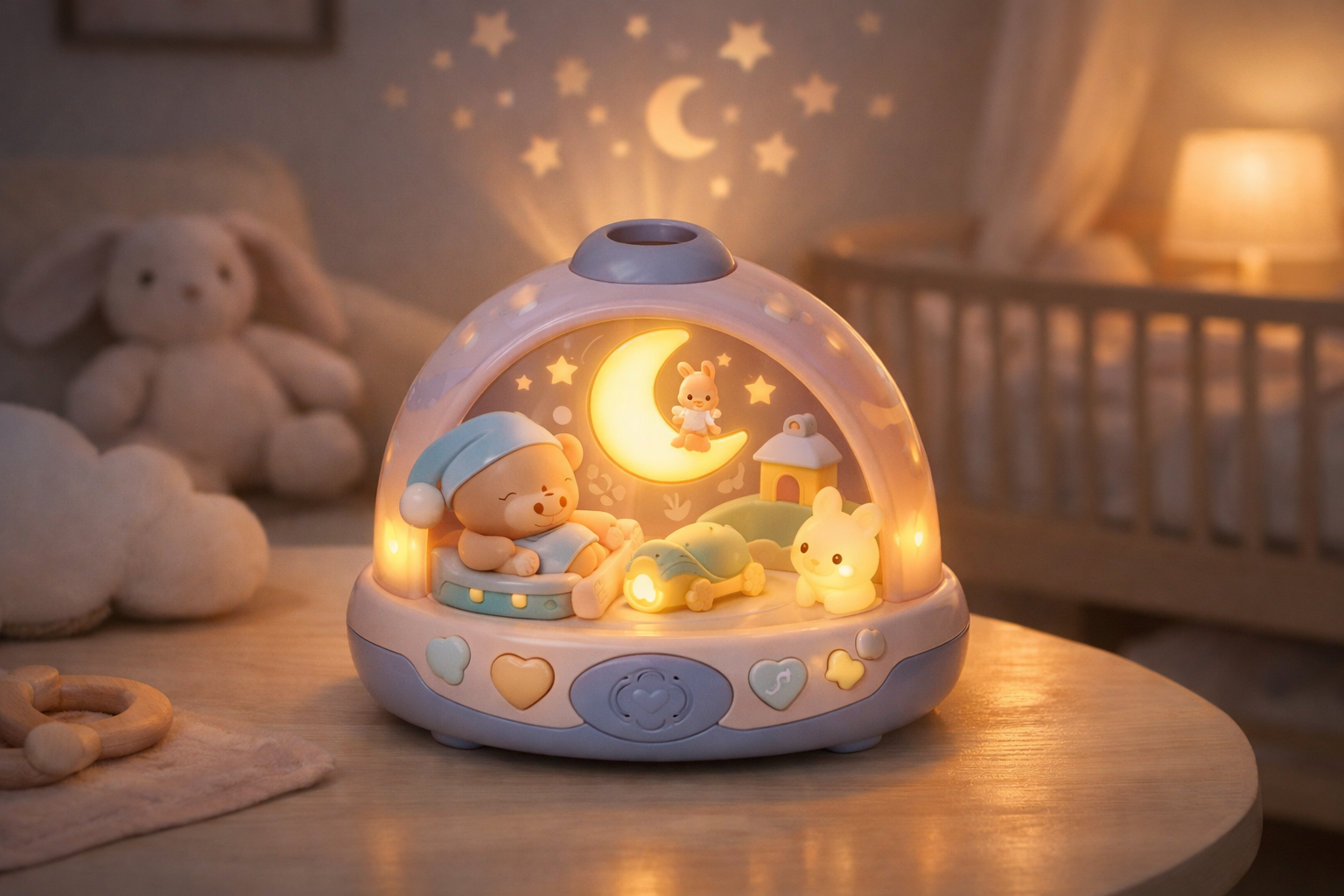 Veilleuse bébé Vtech Lumi douce nuit : le sommeil paisible assuré pour votre enfant