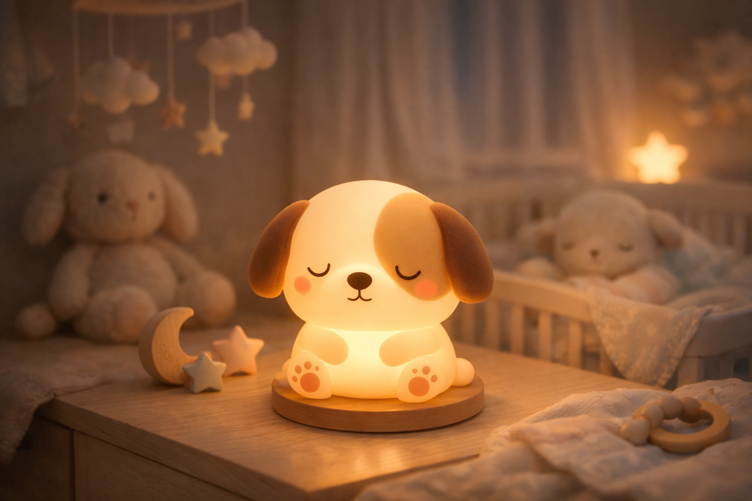 Veilleuse chien pour bébé : le guide complet pour choisir la compagnie lumineuse idéale