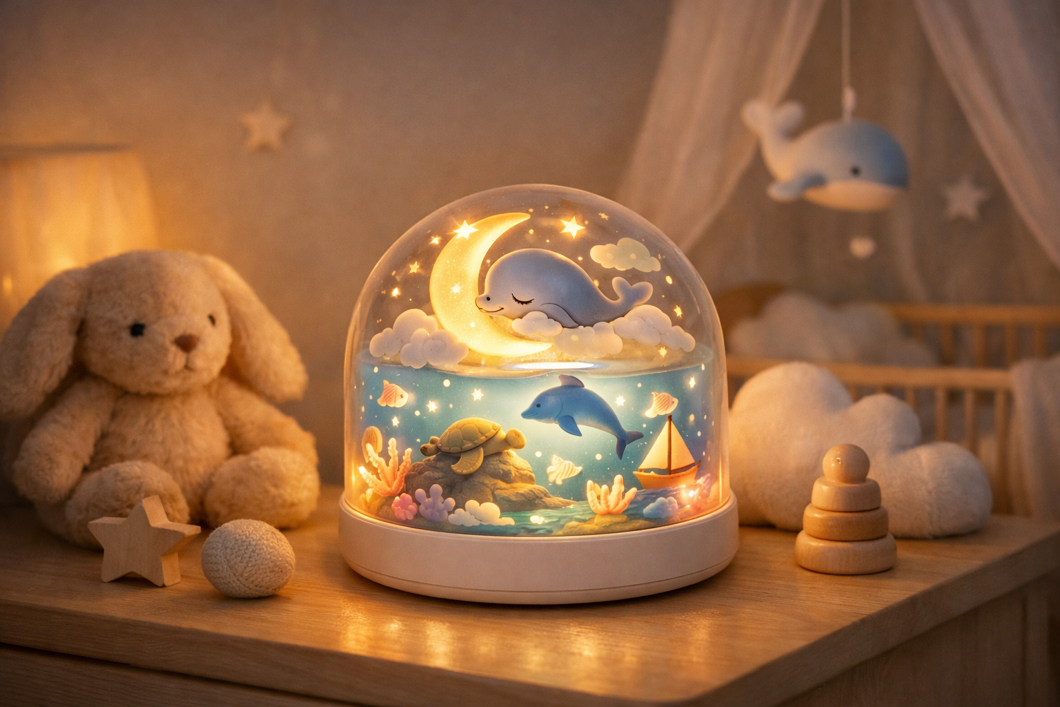 Veilleuse océan pour bébé : guide complet pour une nuit paisible