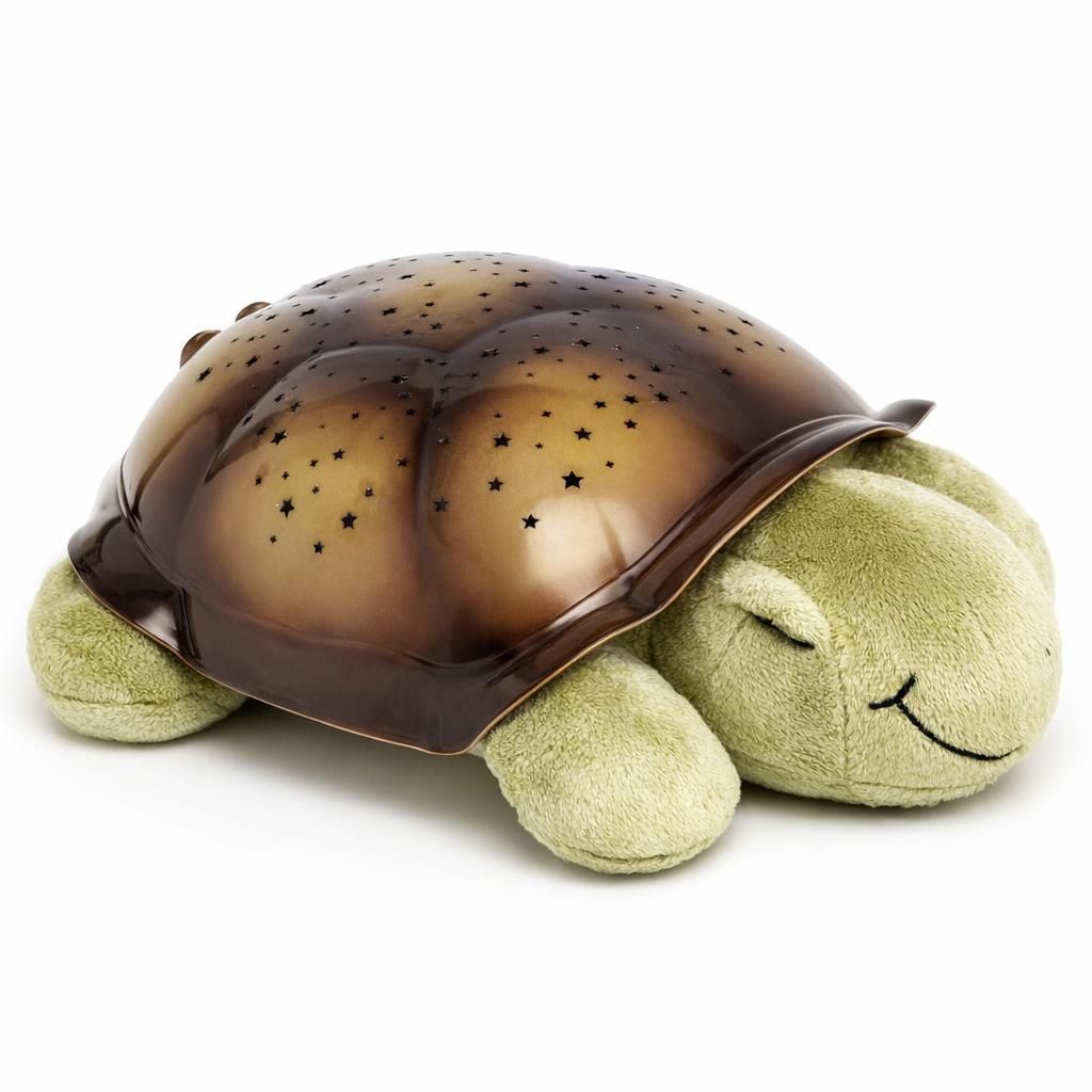 Cloud b Veilleuse Peluche Twilight Turtle – Classic | Projecteur d’étoiles 8 constellations | 3 couleurs | Minuteur | Dès la naissance