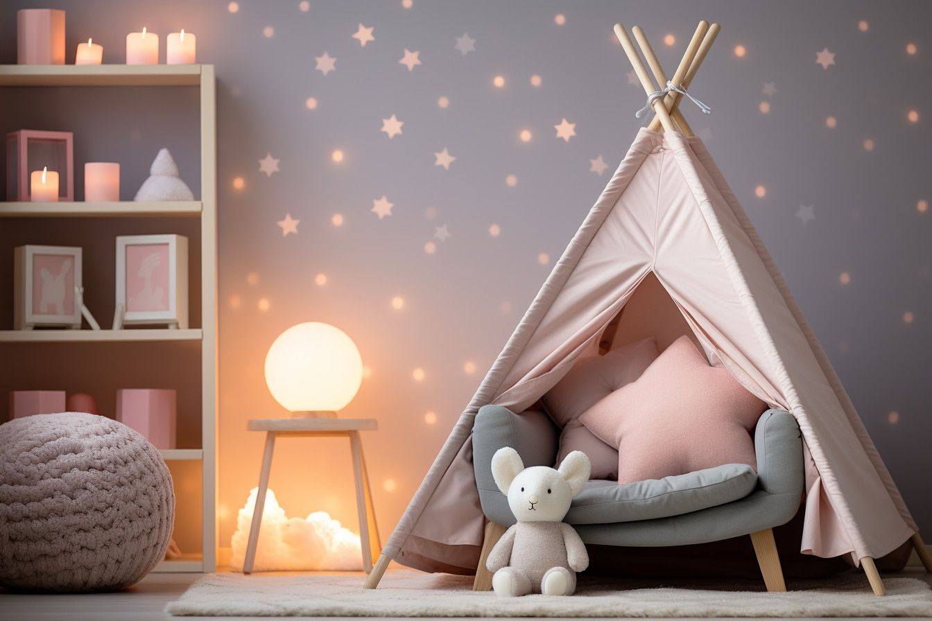 Veilleuse à détecteur de mouvement pour bébé