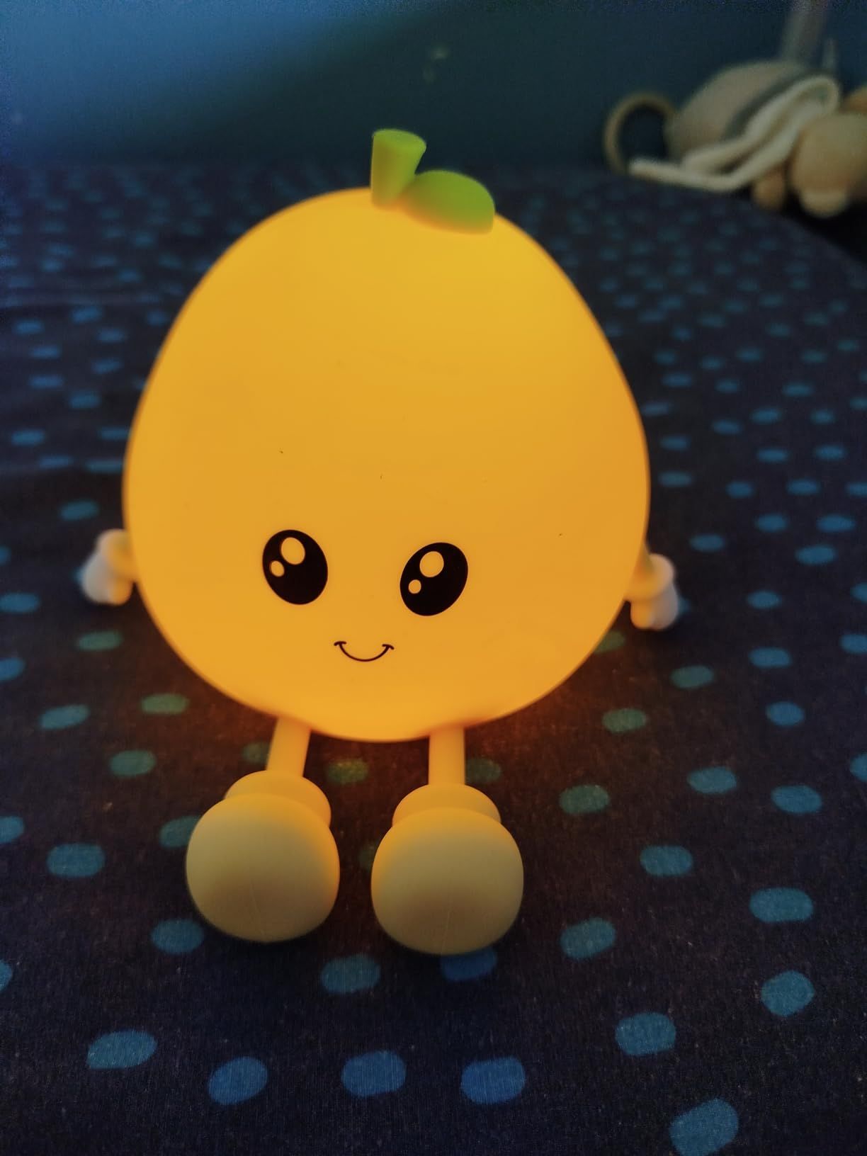 Veilleuse Enfant Rechargeable Veilleuse Bébé Lampe, 3 Intensités Réglables LED Filles, Silicone Lampe de Chevet Tactile pour Enfants Adulte Chambre Décoration Nouveau-né,Cadeau