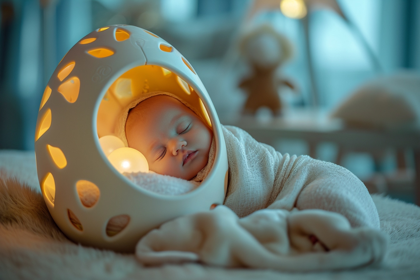 Gro Egg 2 : la veilleuse bébé innovante pour des nuits sereines