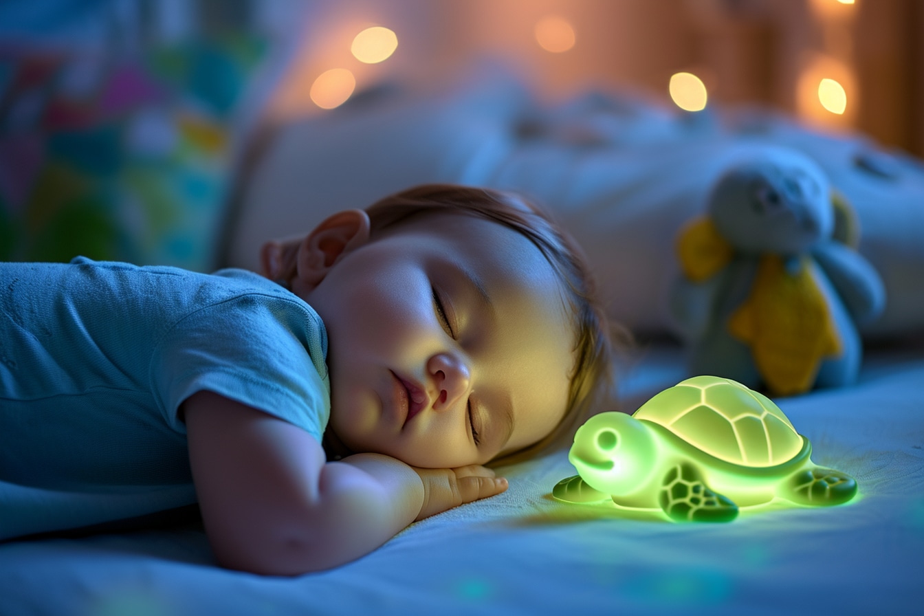 Turtle Veilleuse bébé : guide d’achat et avantages pour le sommeil de votre enfant