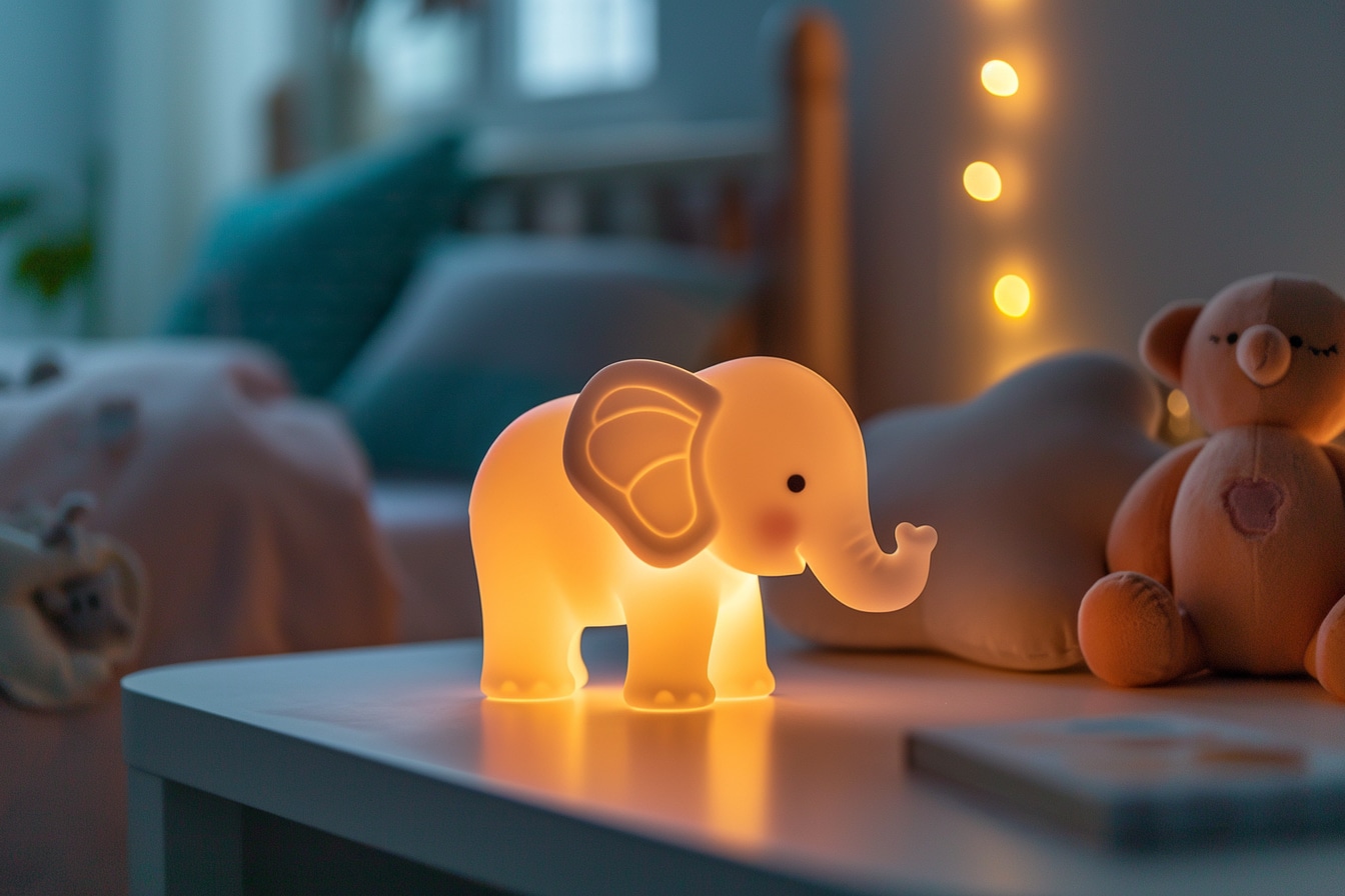 Veilleuse éléphant pour bébé : guide d’achat et conseils d’utilisation