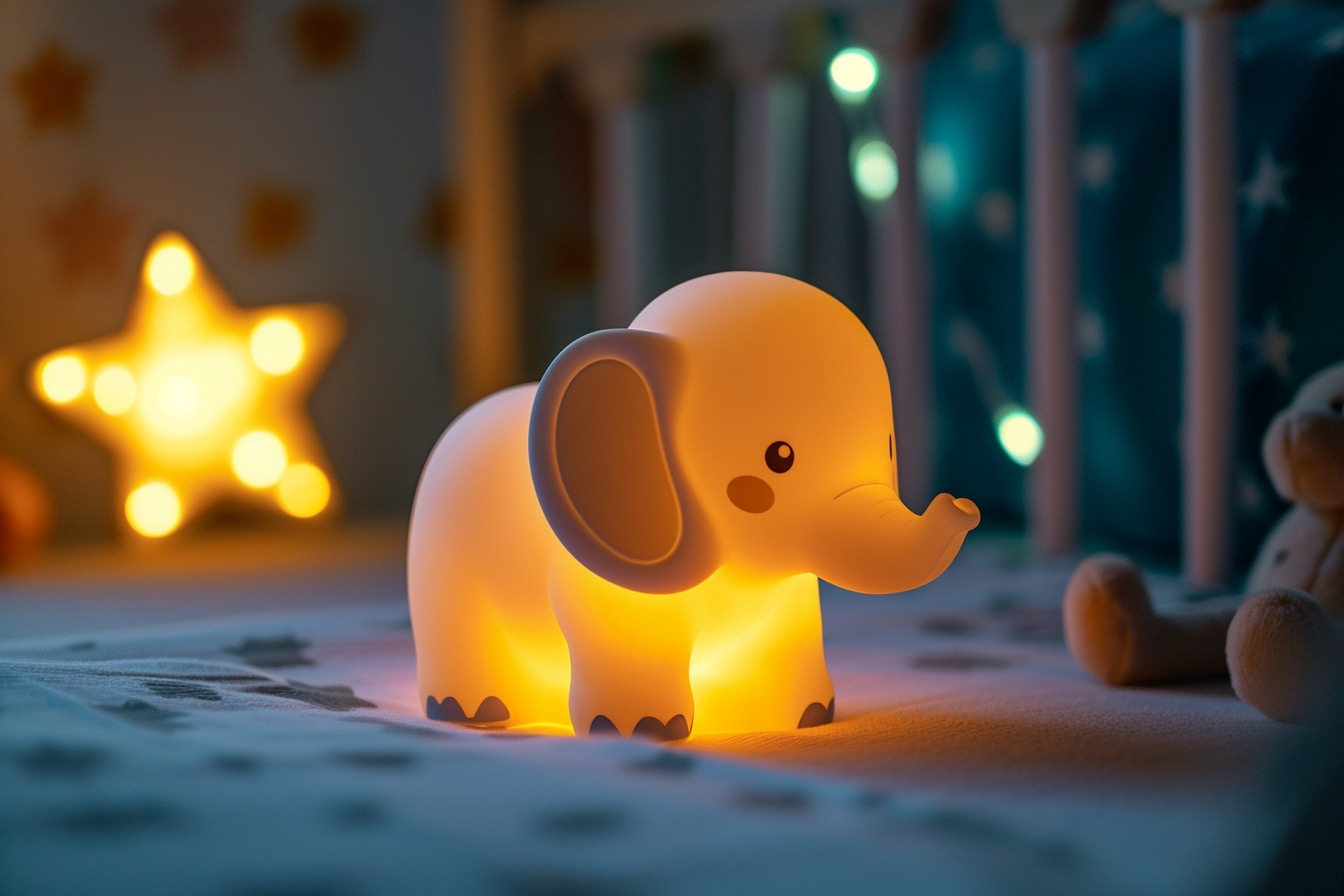 Veilleuse éléphant pour bébé : le guide complet pour choisir la lumière nocturne idéale