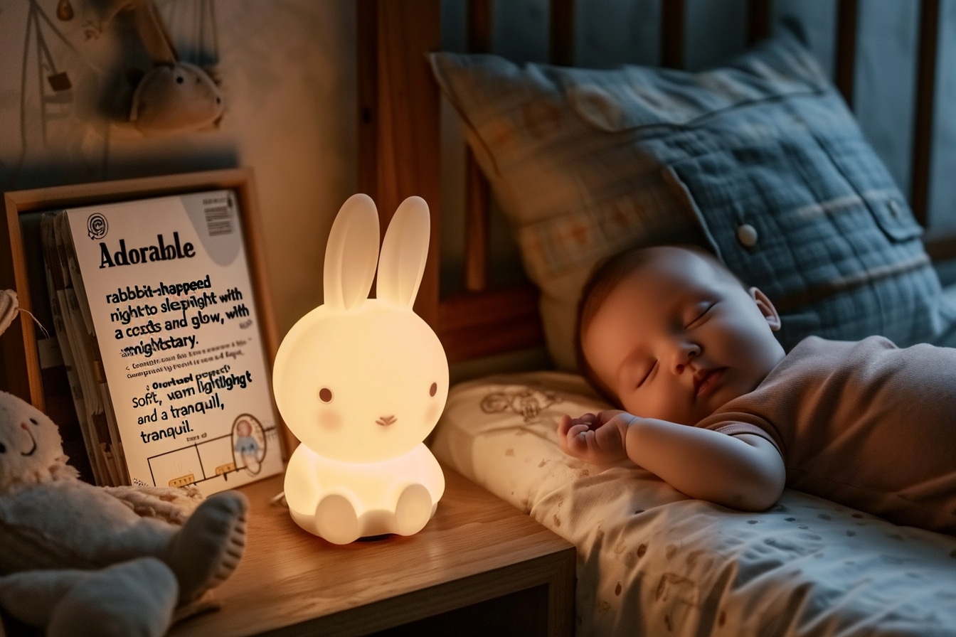 Veilleuse lapinou : guide d’achat et comparatif pour éclairer en douceur les nuits de bébé