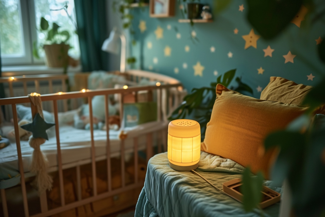 Veilleuse solaire intérieure pour bébé : allier écologie et confort nocturne